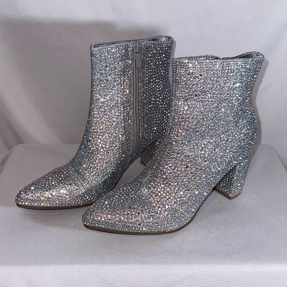 RHINESTONE BOOTIES FOREVER ICEBERG - Picture 2 of 6